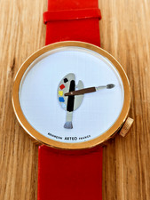 AKTEO PAINTING PAINTER, Made in France Besancon Herrenuhr Damenuhr