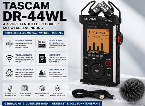 Tascam 44wl - dr-44wl, |