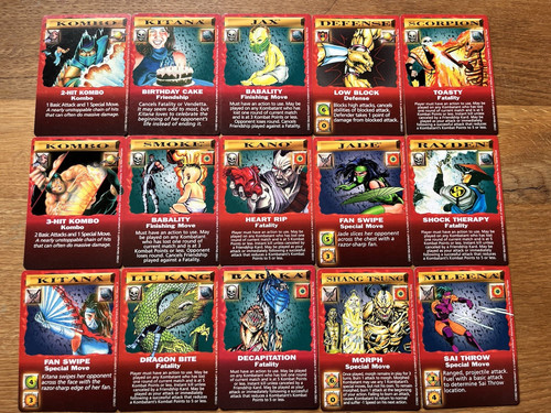 Mortal kombat trading - (1994),