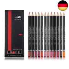 Matt Lipliner Set│12 Farben wasserfest Lippenkonturenstift dauerhafte, weiche, m