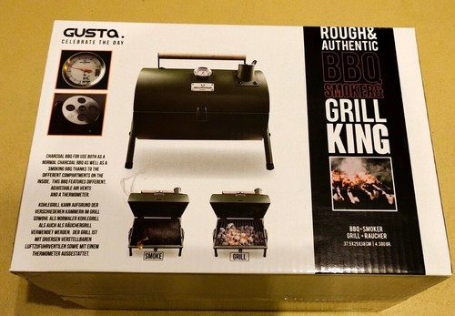 Gusta bbq smoker - gusta, king