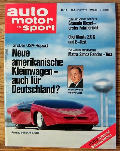 Ams 1978 usa report - 04/1978, usa-report