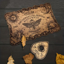 Hölzernes ouija board brett - board,