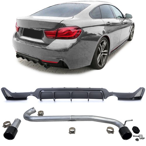 Heckdiffusor carbon endrohr - heckdiffusor,