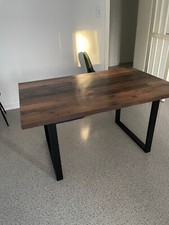 FineBuy Esstisch aus Sheesham Palisander Massivholz - 140 x 80 x 76cm