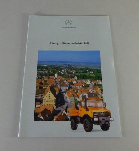 Prospekt mercedes benz unimog - prospekt,