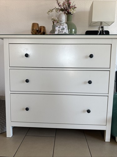 Hemnes kommode weiß - kommode,