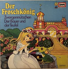 EUROPA MÄRCHEN LP: Der Froschkönig - Zwergenmützchen - Der Bauer und der Teufel
