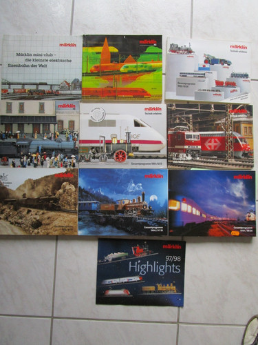 Konvolut märklin 9 - konvolut,