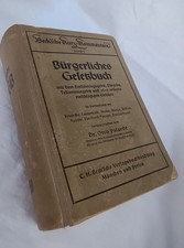 +++ Palandt 1. Auflage 1938 Erstausgabe  +++