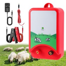 Weidezaungerät 12V 230V Elektrozaungerät Weidezaun Weidegerät Elektrozaun 10 km