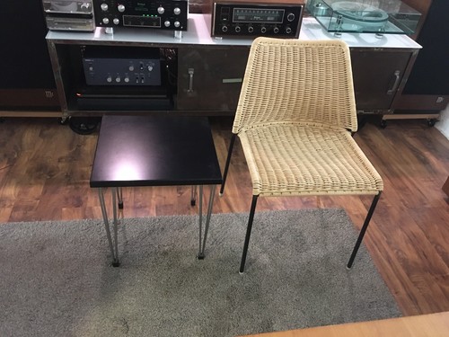 Dreibein nierentisch vintage - dreibein,