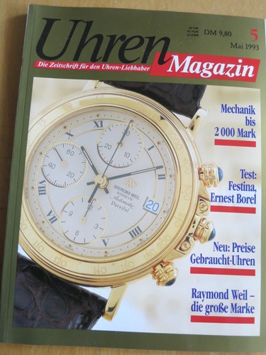 Uhren magazin 1993 im - nr., 5