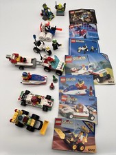 7x lego System sets 4910 6814 6324 6663 6517 6546 6512 vintage konvolut TOP