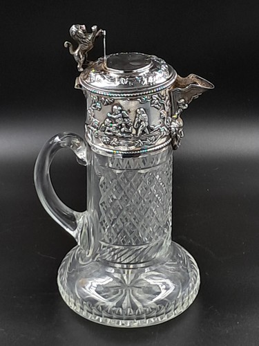 Viktorianischer weinkrug aus - viktorianischer,