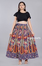 Rund um Baumwolle Wickelrock