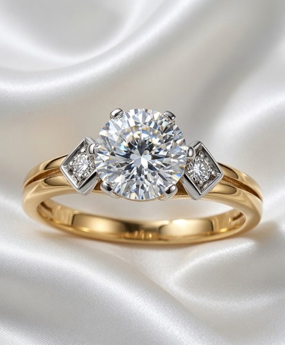Gold 750 18karat ring - 750,