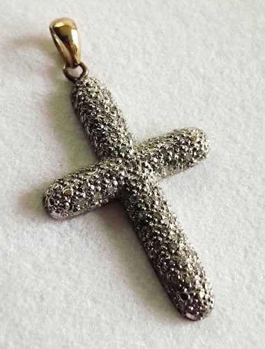 Gold kette anhänger kreuz - gold,