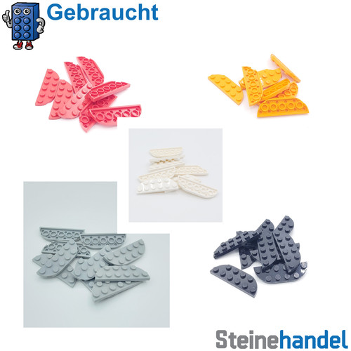 Lego 2x6 platte mit - 2x6, rundecke