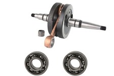 Kurbelwelle + 2x Lager 6204 im Set  Simson S51 S53 KR51/2 SR50    ***Neu***