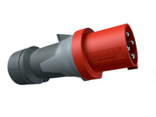 Mennekes 13106 Stecker PowerTOP Xtra 63A 400V 6h 50-60Hz IP44 4-polig Kunststoff