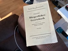Palandt BGB 24.Auflage 1964 RARITÄT von Gerhard Wenzel 1972 unterschrieben