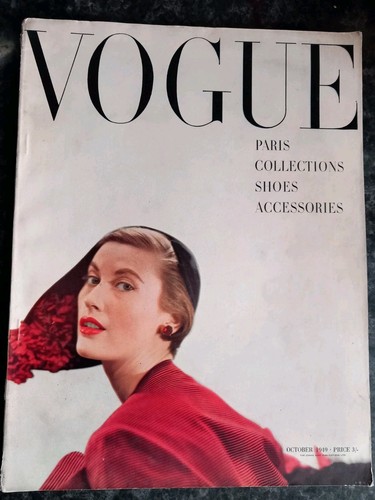 Vogue october 1949 scarce - vogue,