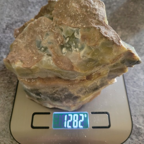 Opal mit chalcedon rohstein - mit,