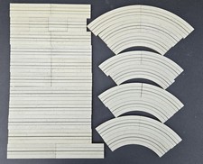Faller AMS ~~ Schienenmix einspurig ~ 34 Schienen, 60er Jahre Spielzeug #DEZ4065