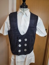 Zimmermannsweste Weste Paradeweste Zunft Walz Kluft Herren Gr. 50 Schwarz (Nr.15