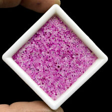 1 light pink hell rosa Saphir round facet ca. 0,9 bis 1 mm Sri Lanka 1d