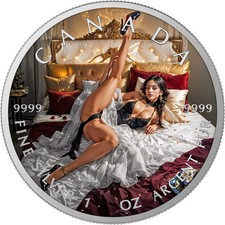 1 UNZE 999 SILBER - SEXY FRAU