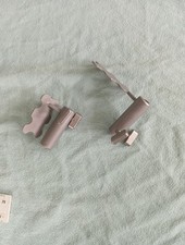 Hedo Op-Tisch Zubehör 2 Lagerungshilfen 12 x 7  cm Edelstahl