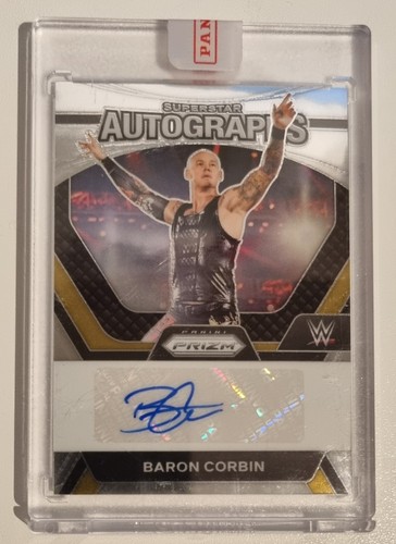 Baron corbin auto panini prizm - corbin,