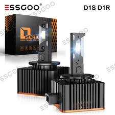 ESSGOO 2X D1S LED Scheinwerfer 100W 20000LM 6500K Canbus Fehlerfrei High-Lo Beam