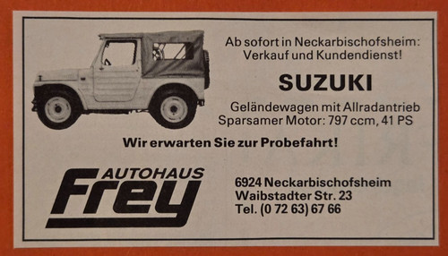 Suzuki geländewagen - suzuki,