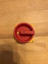 Klöckner Moeller Hauptschalter Hebel Rot/Gelb  (ohne Schrauben)