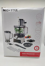 Mio Star Food Prozessor 10 in 1 Standmixer Küchenmaschine + Zubehör #KT3063DÜ