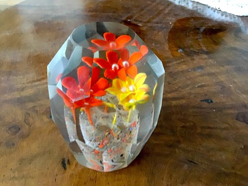 Alter glas briefbeschwerer - alter, glas-briefbeschwerer