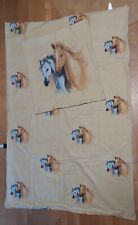 Irisette Biber Bettwäsche Bettbezug Pferde 200 x 135  80 x 80 ( 135x200 u 80x80)