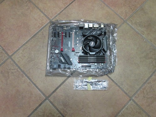 Mainboard bundle msi b450 - bundle,