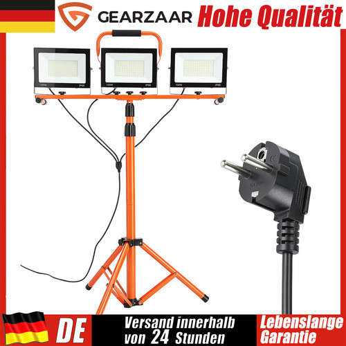 Led baustrahler mit stativ - baustrahler,