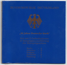 BRD 5x10 DM Gedenkmünzen