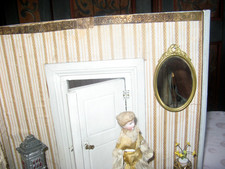 Erhard & Söhne Spiegel selten Rückseite aus Metall