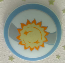 Kinderzimmer - Lampe - Decke mit Sonne