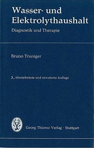 Wasser und elektrolythaushalt - wasser-,