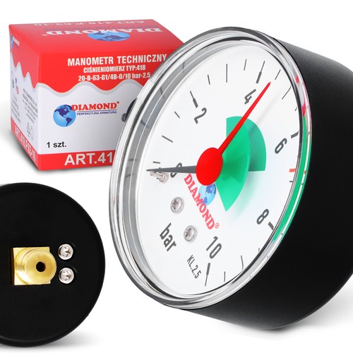 Manometer druck bar - 10,