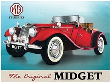 MG TF Midget Metall Deko