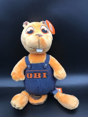 Obi biber plüschtier - obi,