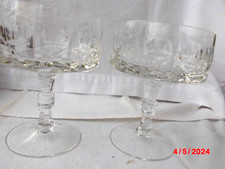 2 Sektschalen,  Dessertgläser, Eisbecher, ca. 0,15  l  ungeeicht